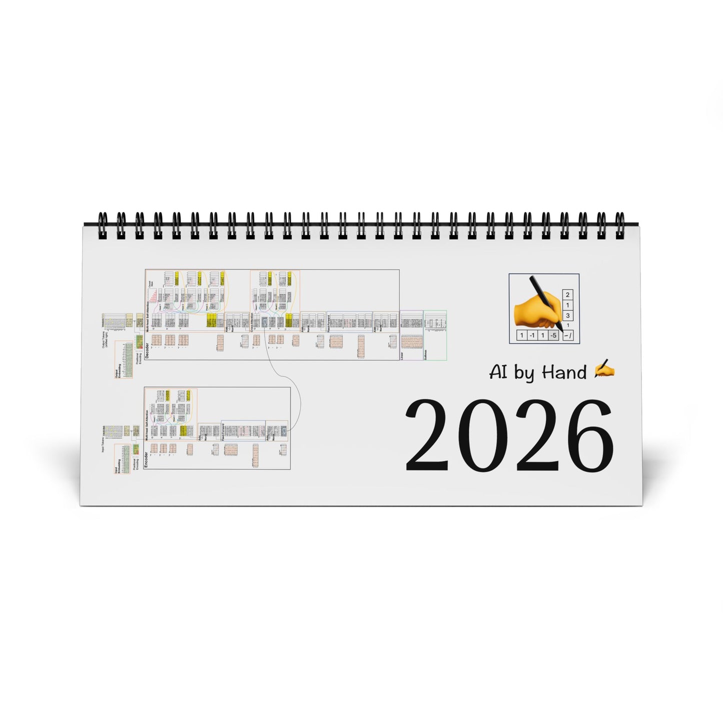 AI by Hand ✍️ 2026 Desk Calendar
