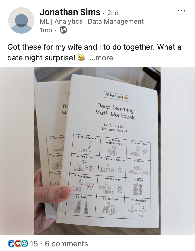 Deep Learning Math Workbook - New Edition