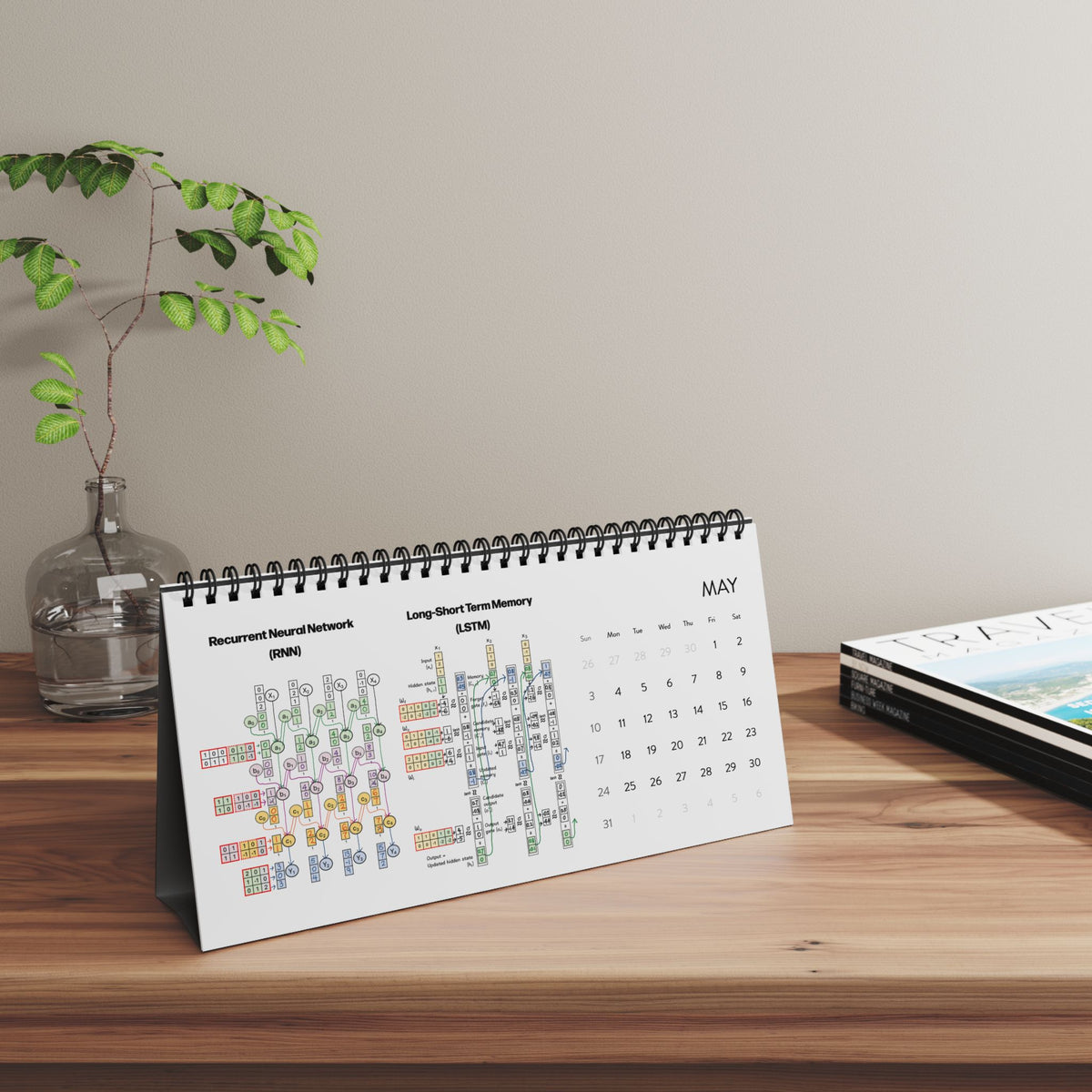 AI by Hand ️ 2026 Desk Calendar – AI BY HAND