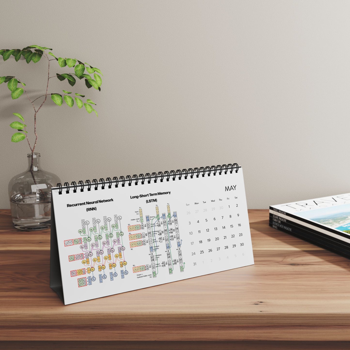 AI by Hand ✍️ 2026 Desk Calendar
